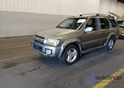 2003 Infiniti Qx4 Luxury from USA, damaged, VIN JNRDR09Y33W302352